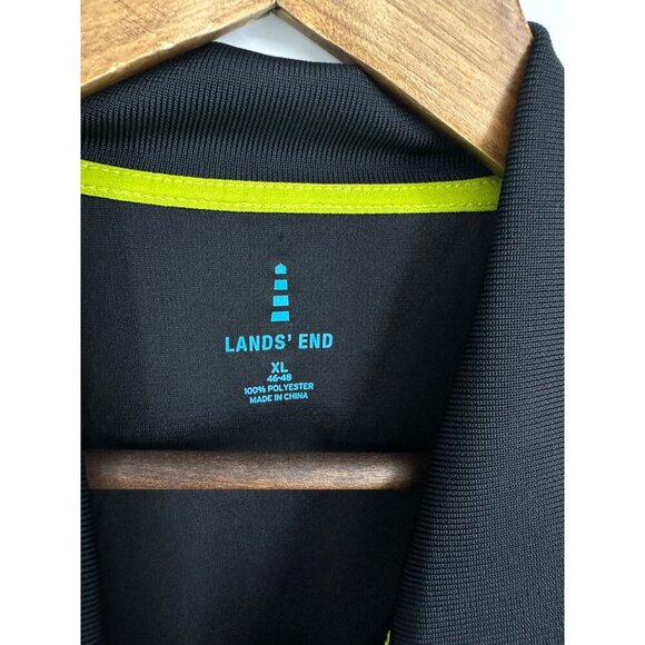 Lands' End Men's Short Sleeve Polo Shirt Size XL - Picture 4 of 8